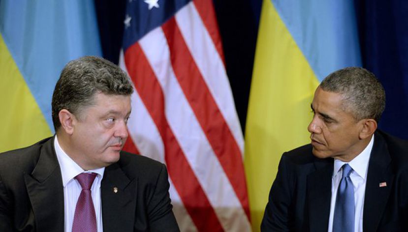 Порошенко по телефону поблагодарил Обаму за поддержку Украины и мирного плана