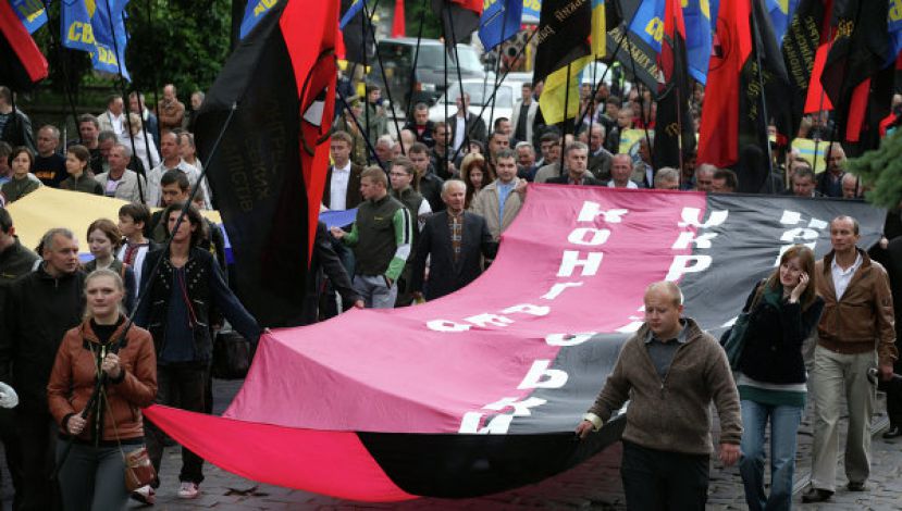 МИД РФ возмущен акциями неонацистов на Украине