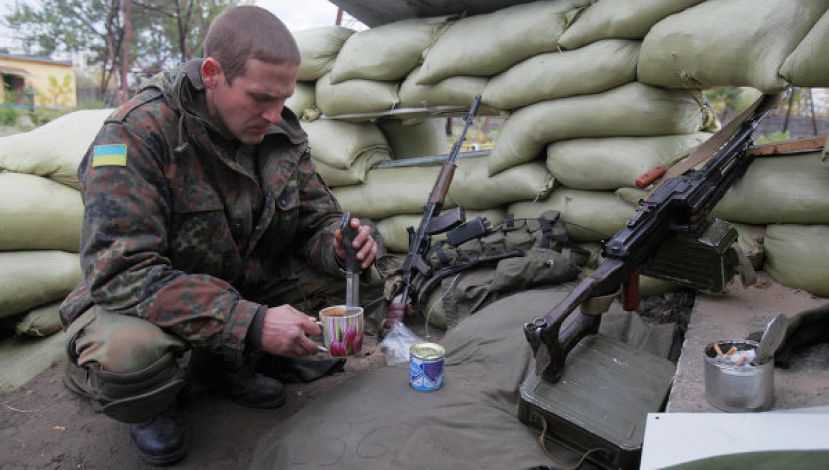Минобороны Украины: военнослужащим в Донбассе не хватает теплых вещей