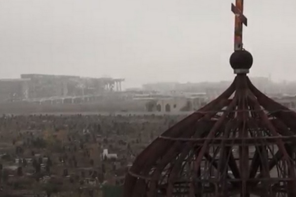 Украинская армия целенаправленно разрушает православные храмы