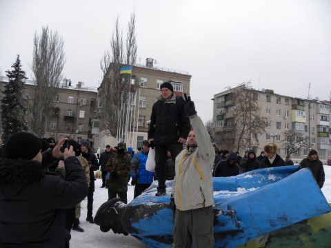 30 вандалов решили, что в 70-тысячном Новомосковске Ленину не место