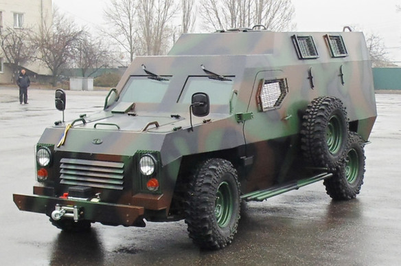 Украина представила новейшую разработку военпрома - бронеавтомобиль "Барс"