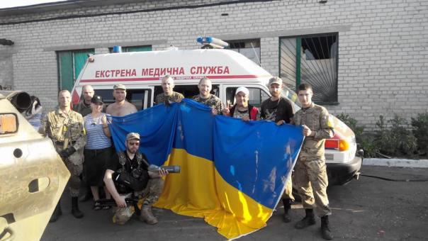 Волонтёры карателей жалуются на жителей Славянска, которые не хотят им помогать