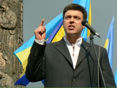 Тягнибок празднует победу национализма в Украине