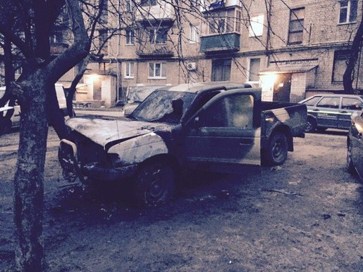 Харьковские партизаны пустили под откос машину спецроты оккупационных ВСУ