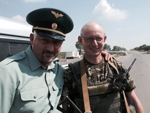 На одном из блокпостов ВСУ воюет копия Яценюка