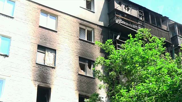Киевский район Донецка подвергся обстрелу со стороны украинских карателей