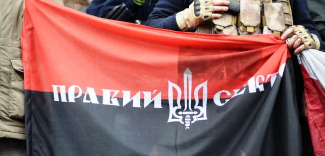 "Правосеки" требует от Порошенко наступления на Донбасс