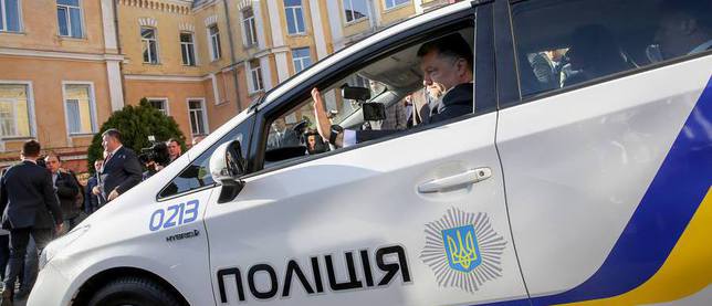В Киеве начинает свою работу национальная полиция карателей