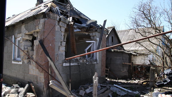 Киевский и Октябрьский районы Донецка подверглись серьезному обстрелу