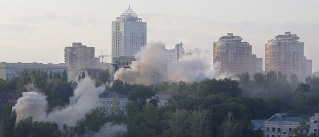 Украинские военные девять раз за сутки обстреляли территорию ДНР