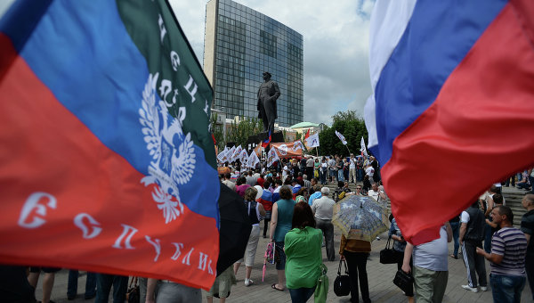 Жители Перевальского района ЛНР хотят создать движение присоединения к России