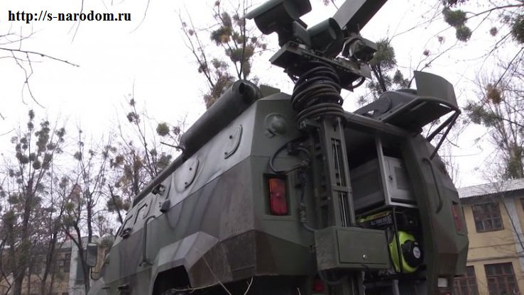 Новый бронеавтомобиль с системой РЭБ для ВСУ спонсировал президент (фото+)