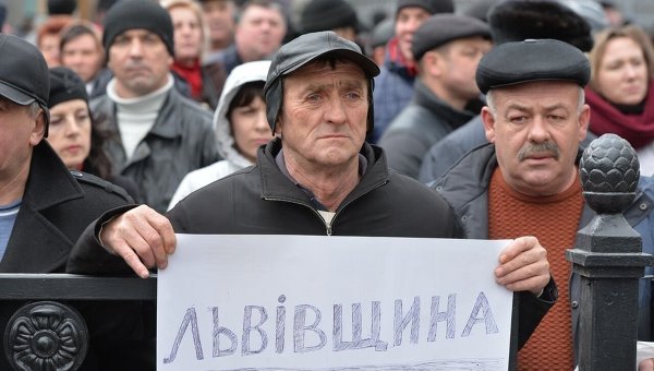 В Киеве забастовка аграриев