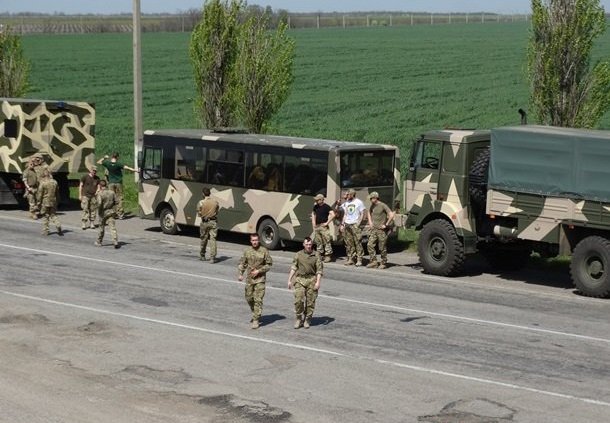 Бойцы "Азова" вышли на патрулирование границы с Приднестровьем