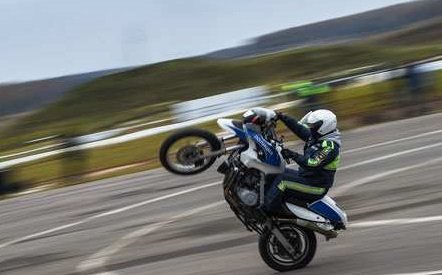 Показательные учения в рамках выставки «Интерполитех» с огненным шоу спецназа