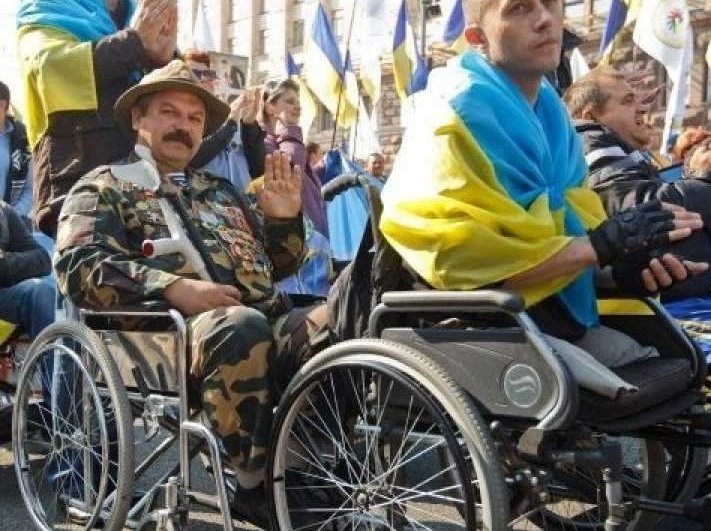Инвалиды-бойцы "АТО" отправятся в США на марафон