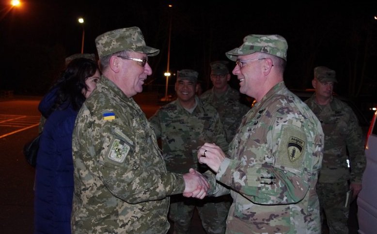 Командующий сухопутными войсками США в Европе посетил Львов