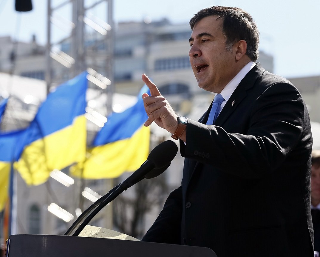 "Порошенко, хватит врать людям"- Саакашвили