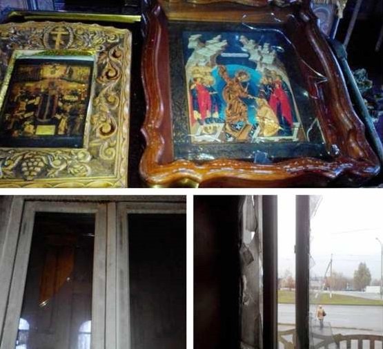 В Днепропетровске подожгли храм Московского патриархата