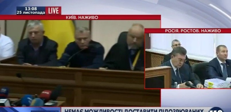 Допрос Януковича по делу "беркутовцев"