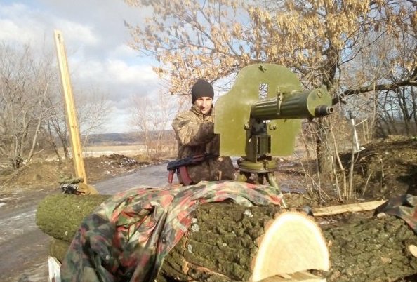 В украинской армии набирает популярность пулемет "Максим" образца 1910 года