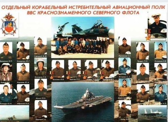 Скандальный украинский сайт «Миротворец» опубликовал список пилотов с «Адмирала Кузнецова»