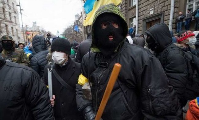 Активисты "майдана" сорвали телемост Киев-Москва. Подробности нападения на пресс-центр РИА Новости
