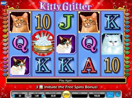 Обзор игрового автомата Kitty Glitter