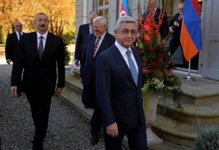 В Женеве начались переговоры президентов Армении и Азербайджана