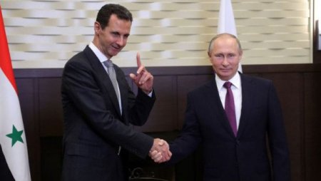 Асад подарил Путину картину