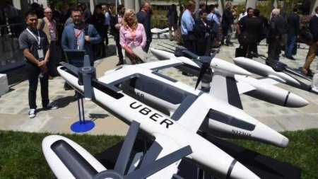Uber построит в Париже первую лабораторию по программе летающих такси